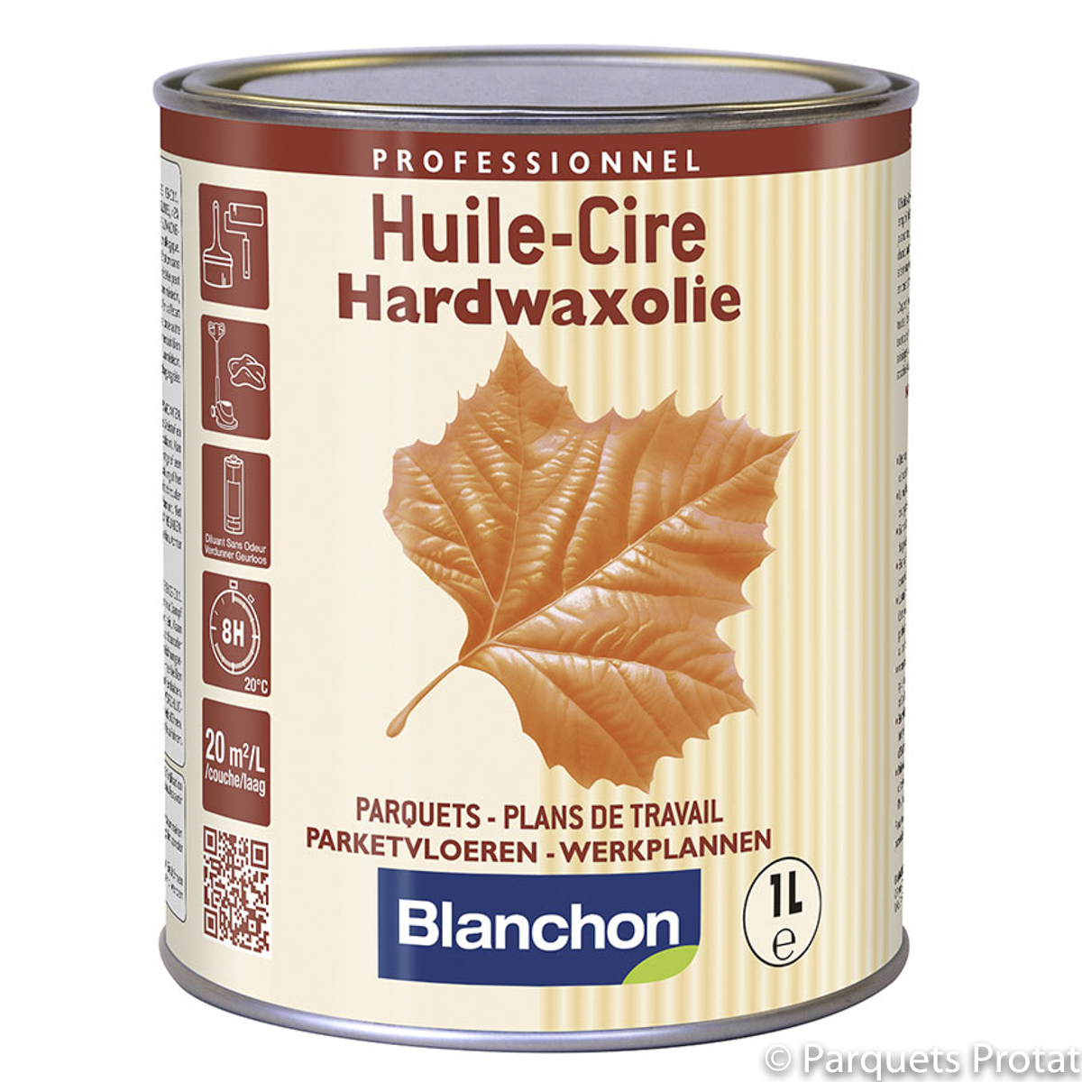 Huile pour parquet aspect satiné